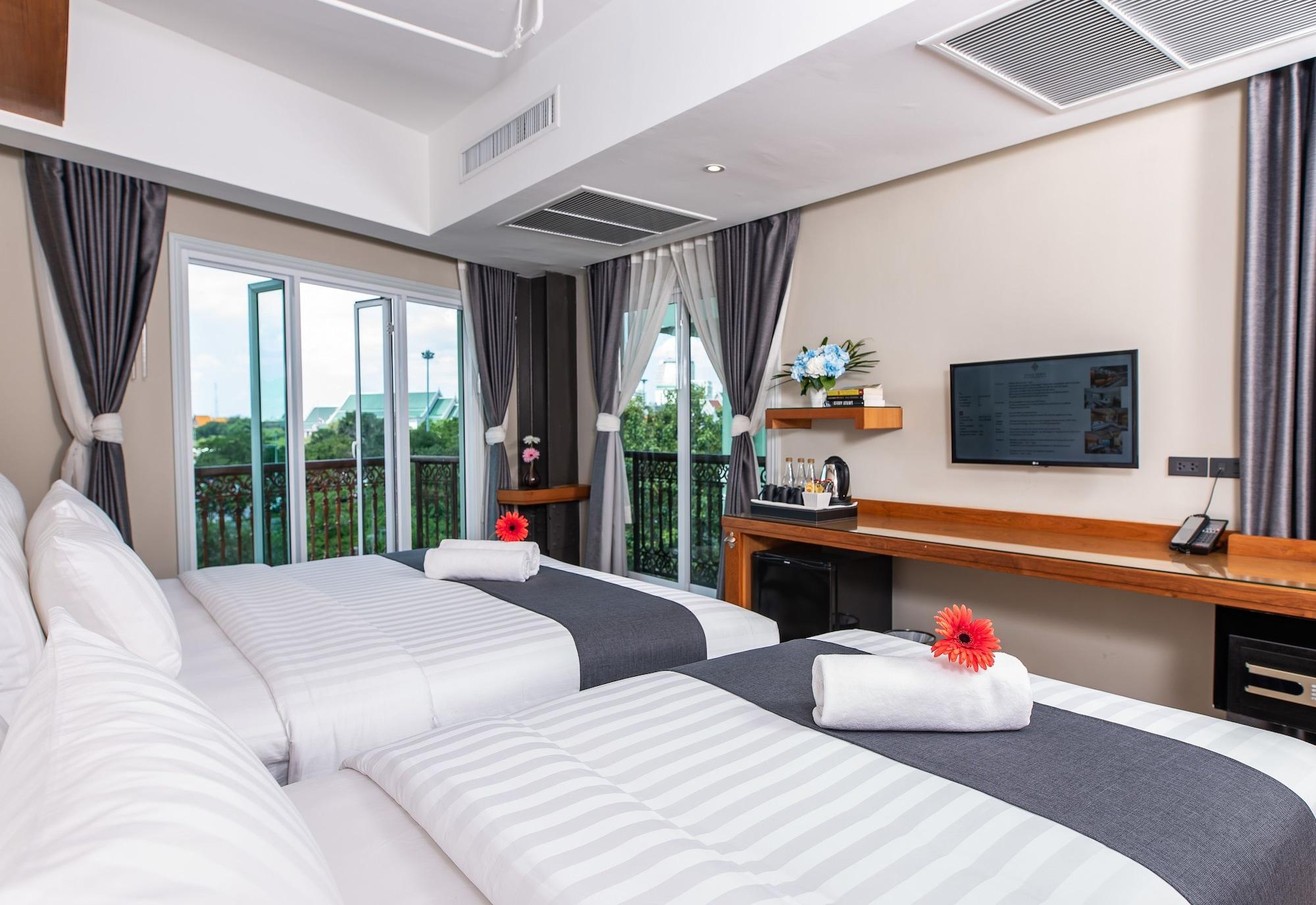 Dang Derm In The Park Khaosan Hotell Bangkok Exteriör bild