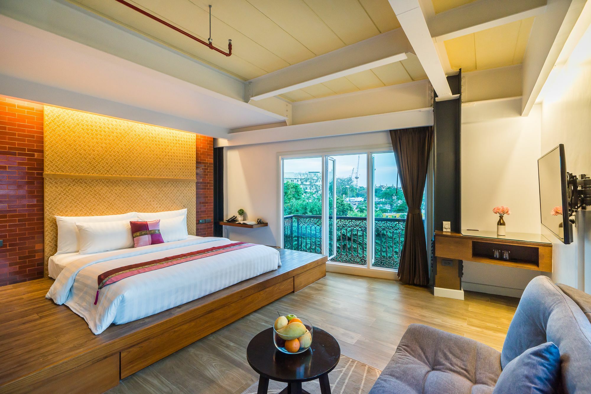Dang Derm In The Park Khaosan Hotell Bangkok Exteriör bild